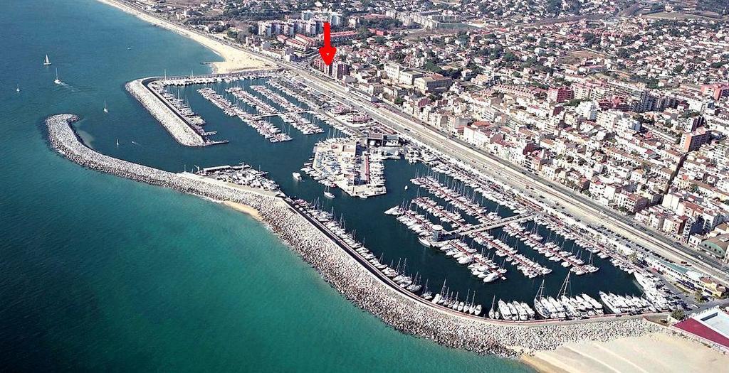 Marina Port & Beach-Apartment El El Masnou Zewnętrze zdjęcie